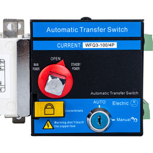 Commutateur de puissance double automatique et manuel ATS pour générateur 4P Current 100A CB Type - Product Image 5