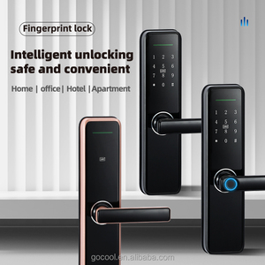กุญแจล็อคประตูอัจฉริยะ G850ล็อคลายนิ้วมือรหัสบัตรสมาร์ทโฟนลายนิ้วมือที่มีคุณภาพสูงล็อคประตูโรงแรมอพาร์ทเม้นอลูมิเนียม - Product Image 6