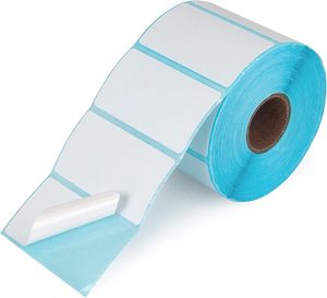 Factory Wholesale Blank 3*2&quot; Direct Thermal Label <strong>Roll</strong> 100*75 50*30 80*60 58*40 Self Adhesive Printer Paper Label For Shipping - Product Image 2