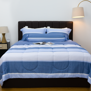 Ensemble de couettes en lyocell 6 pièces personnalisables toutes saisons, couettes intérieures brossées, literie en soie imprimée, fourniture en usine. - Product Image 4