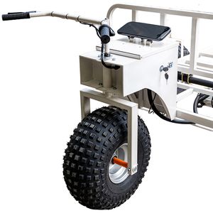 Custom Elektrisch Ijs Platform Kar Display Driewieler Ijskar Elektrische Trolley Ijs Handkar - Product Image 6