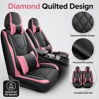 Housses de siège de voiture de luxe YiFu, ensemble complet, universelles, en cuir, protection de coussin automobile, vente en gros d'usine, approvisionnement en vrac