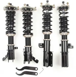32 Way mono-tube shock adjustable coilover suspension kits for Toyota Corolla FWD (AE92) 1988-92