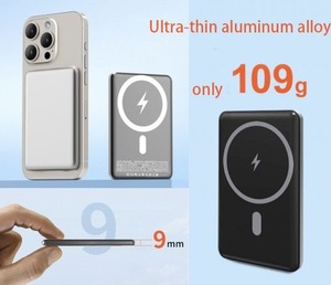 5000 mAh Hợp kim nhôm 15 Wát sạc nhanh sạc không dây trạm ngân hàng điện - Product Image 6