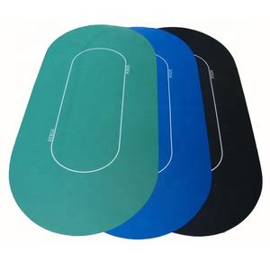 แผ่นรองเล่นไพ่โป๊กเกอร์แบบสั่งทำพิเศษ ผิวสัมผัสนุ่ม ทำจากยางกันลื่น สำหรับโต๊ะเกมคาสิโน - Product Image 4