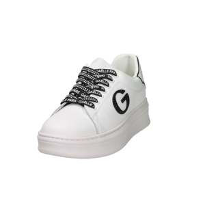 Sneakers Gaelle Paris Donna Blanc Noir Talon de 5 cm Chaussures Chunky - Product Image 3