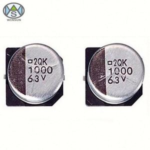 Haute Performance de Coût <span class=keywords><strong>1000uF</strong></span> <span class=keywords><strong>16V</strong></span> 10*10.2mm Surface Bâti SMD / SMT <span class=keywords><strong>Condensateur</strong></span> Électrolytique En Aluminium - Product Image 4