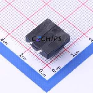 TS-KG10DG-BB95F Tactile Switch SMD Switch Single Pole Single Throw Round Button 2.5N Vertical Mount - Product Image 2