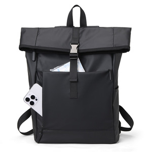 Large-Capacity <b>Waterproof</b> <b>Backpack</b> for Men Women Casual Business Travel Pack with Polyester Lining for New Outdoor Adventures - Product Image 3