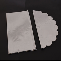 Yuan Xing peut être personnalisé papier de support pomme aluminisé pour la veille de Noël, différentes tailles de fleurs emballage papier dollar en argent