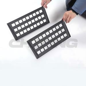 Prix de gros sécurisé 2X Séparateur de diviseur de cargaison de <span class=keywords><strong>coffre</strong></span> Pp pour 2024 Cybertruck - Product Image 4