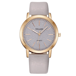 Nouveau Produit Funky Haut de Gamme Nouveau Design Fantaisie Prêt Stock Étanche Sport Femmes Quartz <span class=keywords><strong>Watcher</strong></span> avec Bracelet en Cuir 23 - Product Image 6