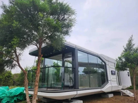 Chine Dream Home Villa préfabriquée moderne de haute qualité de luxe haut de gamme en acier léger demeure 4 chambres 2 salles de bain personnalisable