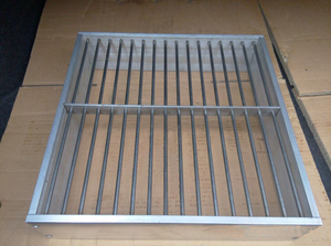 スチールグリッドシーブ集約丸棒テストふるいグリッドセットステンレス鋼バーSIEVESフレーキネスインデックス - Product Image 2