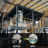 Machine de raffinage d'huile usagée à haute efficacité |   Équipement de recyclage d'huiles industrielles |   Usine de recyclage continu des huiles usagées de moteur automobile