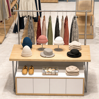 Étagère et armoire de présentation pour magasin de vêtements sur mesure, directement de l'usine, service OEM ODM tout-en-un