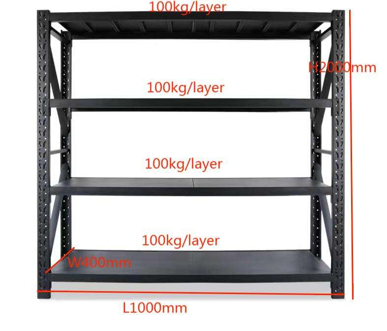 Sub Assembly Table Hardware Rack CE Certification Adjustable Height Boltless Assembly Corrosion ...