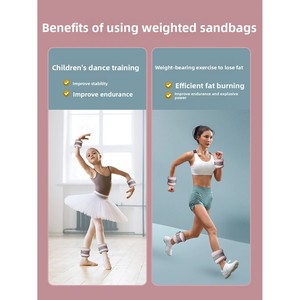 <span class=keywords><strong>Pesi</strong></span> da caviglia e polso invisibili in nylon da 5 kg per allenamento, corsa, danza, esercizi, uomo e donna - Product Image 2