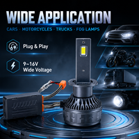 Ampoule de phare LED SFIDA V31 9005, ampoule de phare LED 9006, phare LED H4, phare LED H7, ampoules de voiture LED, feux antibrouillard