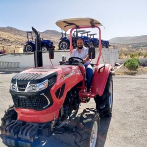 Tractor Agrícola de 50HP, 55HP, 60HP, 4WD, 4X4, Equipado con Remolque, Cultivador Rotatorio, Sembradora, Traktor - Product Image 3