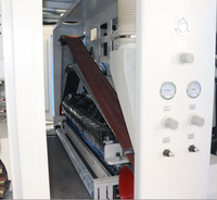 Machine à poncer à bande plate en bois industrielle avec moteur 18 kW Haute productivité pour panneaux peints audio