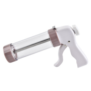 Cookie Press Maker Machine Clear Cookie Press Gun <b>Kit</b> with 13 Discs and 6 Icing Tips <b>Cake</b> <b>Decorating</b> <b>Kit</b> for DIY Cookie Biscuit - Product Image 5