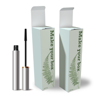 Marque personnalisée format d'impression papier liquide mat luxe rouge à lèvres cadeau cosmétique brillant à lèvres dentifrice nettoyant pour le visage boîte d'emballage