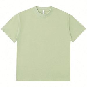 380g Men's <b>T</b>-Shirt Heavyweight Oversized Plus Size <b>T</b> Shirt for Men Wholesale Custom High Quality 100% Cotton Blank Men's <b>T</b>-Shirt - Product Image 5