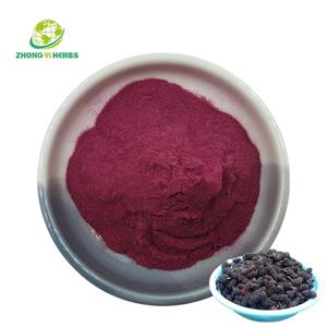 100% 純粋な黒桑粉末アントシアニン25% 桑エキス - Product Image 1