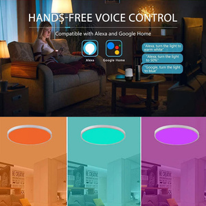 Plafoniera LED Intelligente WiFi RGBCW per Camera da Letto, Soggiorno e Cucina con Controllo App e Sincronizzazione Musicale - Product Image 6
