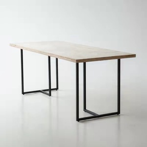 Bàn Khung Hiện Đại Công Nghiệp Đúc Sắt Thép Thanh Bàn Văn Phòng Băng Ghế Dự Bị Ăn Uống Cà Phê Đồ Nội Thất Bàn Kim Loại Chân Bàn Cho Bảng - Product Image 1