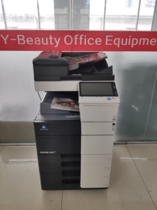 Konica Minolta Bizhub C558 fotocopiatrice multifunzionale originale colore basso contatore A3 Area di <span class=keywords><strong>stampa</strong></span> utilizzato stampante di tipo generale - Product Image 4