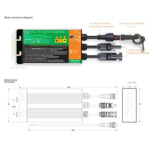 <span class=keywords><strong>Prix</strong></span> usine GMI photovoltaïque inverse 22-50V Solaredge Grid Tie Inverter Enphas Sun Power <span class=keywords><strong>Micro</strong></span> Inverter - Product Image 4