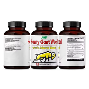 Cápsulas de Hierbas de Hierba de Cabra en Celo de Marca Privada OEM, Suplementos Naturales para la Libido en Adultos, Cápsulas de Maca para la Libido - Product Image 2