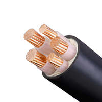 Cable Multifilar de Baja Tensión, Conductor de Cobre, Aislamiento XLPE, Cubierta de PVC, Tamaños de 1.5mm-800mm, Protección IP67, 0.6/1kV-8.7/15kV