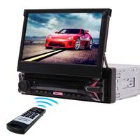 Autoradio Android universel 7 pouces avec écran tactile capacitif, lecteur DVD/CD, simple DIN