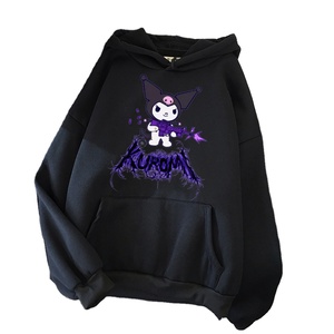 half kuromi half melody moletom com capuz