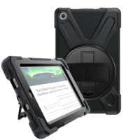 360 °   Étui de protection pour tablette Kindle Fire 7 2017/2019 avec béquille rotative