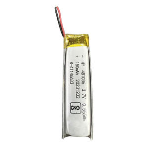 <span class=keywords><strong>แบ</strong></span><span class=keywords><strong>ต</strong></span>เตอรี่ลิเธียมลิเธียมโพลิเมอร์ลิเธียม Li-Po ขนาด<span class=keywords><strong>3.7</strong></span> <span class=keywords><strong>V</strong></span> <span class=keywords><strong>แบ</strong></span>บชาร์จได้กำหนดเอง kc <span class=keywords><strong>3.7</strong></span> <span class=keywords><strong>V</strong></span> 481036 150มิลลิเธียมโพลิเมอร์แบตเตอรี่ lipo - Product Image 6