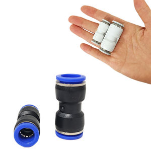 Blue air Hose Plastic Y-shaped Three-way <b>Connector</b> PY-6-8-10-12 <b>Quick</b>-insert Docking Head - Product Image 2