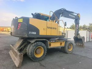 Excavadora de Ruedas Volvo EW 145B Usada, Modelo 2022, 12 Toneladas, Excavadora Hidráulica para Construcción, Motor Volvo Penta, Bomba de Caja de Cambios de 0.52m - Product Image 2