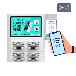 8-khe cắm điện thông minh ngân hàng chia sẻ trạm với POS thiết bị đầu cuối cho thẻ tín dụng cho thuê - Product Image 3