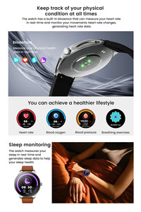 Reloj deportivo ultrafino SK42 redondo de 1,6 pulgadas con varias opciones para hombres y mujeres, opciones de esferas múltiples, reloj inteligente, reloj de seguimiento de salud - Product Image 5
