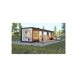 Maisons Maisons préfabriquées Maison moderne préfabriquée 4 chambres à coucher Maison fantaisiste Cocon Maison préfabriquée Tanzanie Maisons en conteneur Cabine Ritzi - Product Image 1