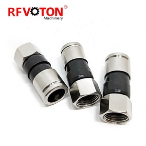 Giá thấp F nam RG6/rg11 uốn loại kết nối, chất lượng cao rf kết nối - Product Image 6