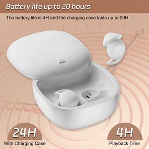 Écouteurs ESON Sleep Sound <span class=keywords><strong>pour</strong></span> <span class=keywords><strong>dormir</strong></span>, écouteurs anti-bruit <span class=keywords><strong>pour</strong></span> dormeurs latéraux, écouteurs bloquant le bruit avec un ajustement confortable <span class=keywords><strong>pour</strong></span> <span class=keywords><strong>dormir</strong></span> - Product Image 2