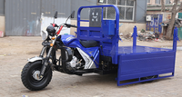 Tricycle motorisé 300cc avec Zongshen Loncin 200cc moteur refroidi par eau essence carburant corps ouvert certifié CEE