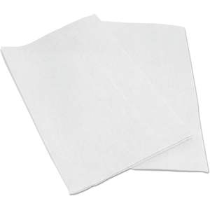 Paños de Limpieza Blancos para Servicio de Alimentos Boardwalk 13 x 21, 150 Unidades por Caja - Product Image 1