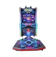 Machine de jeu d'arcade en métal à pièces, danse révolutionnaire pour enfants, pour centre commercial et parc d'attractions, 220V, garantie 1 an