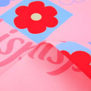 Tissu en toile de polyester personnalisé de 12 oz, imprimé numériquement, tissu de haute densité, dessins sur mesure utilisés pour les sacs et les oreillers - Product Image 5